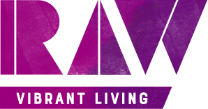 Raw Vibrant Living logo
